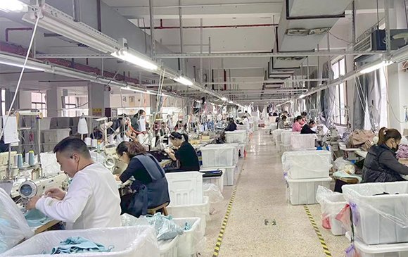 sewing workshop of TWINALL