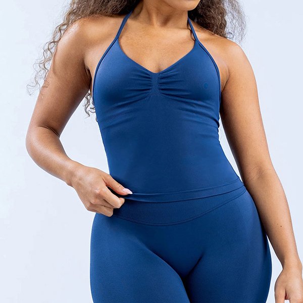 Seamless Halter Sports Vest