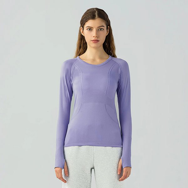 Women’s Seam-Free Crewneck Long Sleeve Base Layer- D9083